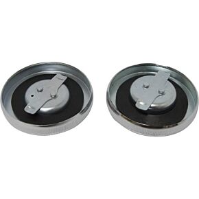 HARDDRIVE Cam Style Gas Cap Set Chrome