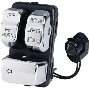HARDDRIVE Canbus Switch Control Module Chrome Left