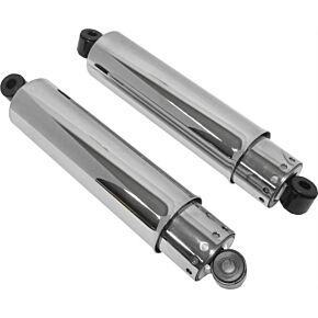 HARDDRIVE Chr Shock 13.5" W/full Cover Chrome Fl 58-72 Xl 54-74