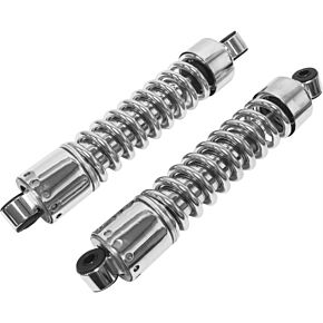 HARDDRIVE Chr Shock 13.5" W/short Cover Chrome Fl 58-72 Xl 54-74