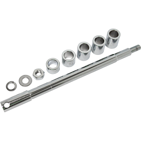 HARDDRIVE Chrome Front Axle W/hrdware Fl Softail Models 86-99