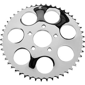 HARDDRIVE Chrome Rear Sprocket 49t Dished Big Twin 00-13