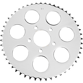HARDDRIVE Chrome Rear Sprocket 51t Big Twin 00-13