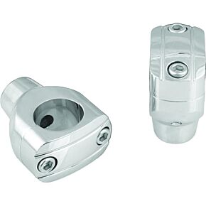 HARDDRIVE Chrome Risers 2" Rise
