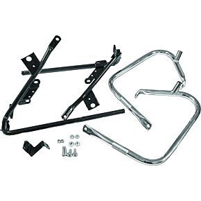 HARDDRIVE Chrome Rr Saddlebag Guard Kit Flhx/fltr 09-13
