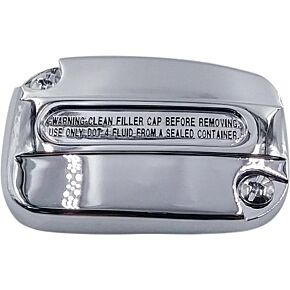 HARDDRIVE Clutch Master Cylinder Cover Chrome Flt 17-19 Trike 19
