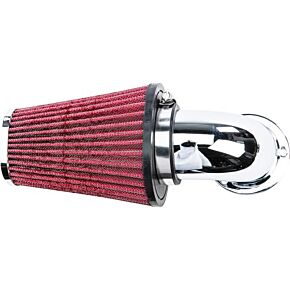 HARDDRIVE Coriolis High Performance Air Cleaner Chrome