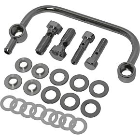 HARDDRIVE Crankcase Breather Kit Big Twin 93-17 Except M8