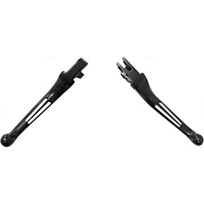 HARDDRIVE Custom Levers 2-slot Black Big Twin 86-06  Xl 96-03