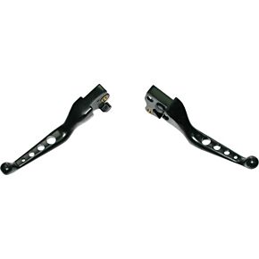 HARDDRIVE Custom Levers 4-hole Black Xl 07-13