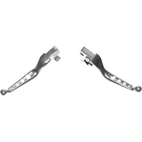 HARDDRIVE Custom Levers 4-hole Chrome Xl 14-17