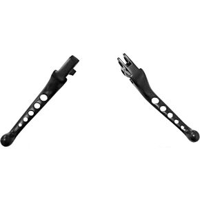 HARDDRIVE Custom Levers 5-hole Black Big Twin 07-up