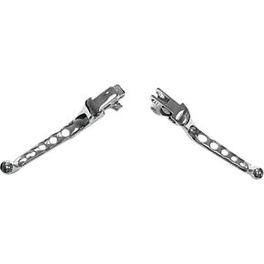 HARDDRIVE Custom Levers 5-hole Chrome Big Twin 96-06  Xl 96-03
