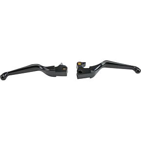 HARDDRIVE Custom Levers Smooth Blk Xl 04-06