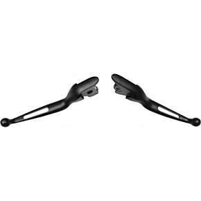 HARDDRIVE Custom Levers Vortex Black Touring Models 14-16