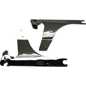 HARDDRIVE Detachable Side Plates Chrome Dyna