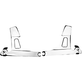 HARDDRIVE Detachable Side Plates Chrome Dyna