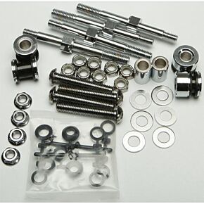 HARDDRIVE Docking Hardware Kit Chrome Flstc 00-02
