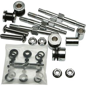 HARDDRIVE Docking Hardware Kit Chrome Flstc/sc 05-07