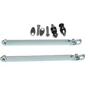 HARDDRIVE Docking Hardware Kit Chrome Fxdb 09-up
