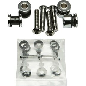 HARDDRIVE Docking Hardware Kit Chrome Softail