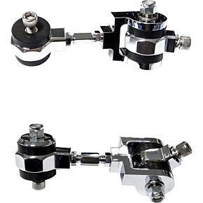 HARDDRIVE Dyna Top Motor Mount '05-up Chrome