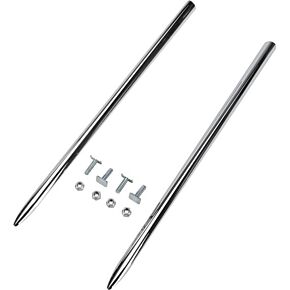 HARDDRIVE Fender Trim Set 2-piece Chrome Fl 49-84
