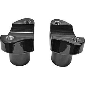HARDDRIVE Forged Handlebar Riser Black Straight 2"