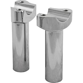 HARDDRIVE Forged Handlebar Riser Chrome Straight 4.5"