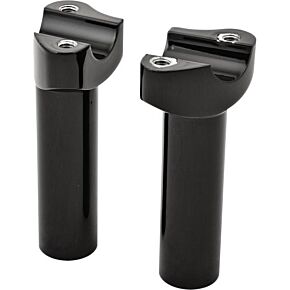 HARDDRIVE Forged Handlebar Riser Straight Black 4.5"
