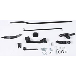 HARDDRIVE Forward Controls Dyna 06-17 Black