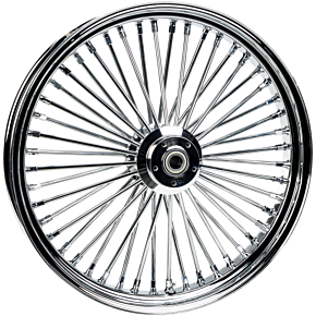 HARDDRIVE Fr 48-spk Dd Chrome 26x3.5 Flt-hub 25m Axl 00 Ltr