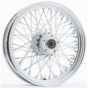 HARDDRIVE Fr 60-spk Dd Chrome 16x3.5 Wide-hub 3/4" Axl 00 Ltr