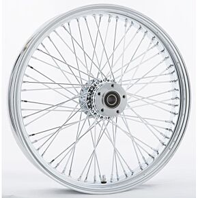 HARDDRIVE Fr 60-spk Dd Chrome 21x3.5 Flt-hub 1" Axl 00 Ltr