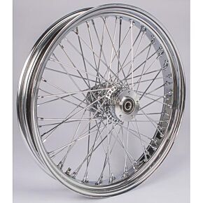 HARDDRIVE Fr 60-spk Dd Chrome 23x3.5 Wide-hub 3/4" Axl 00 Ltr