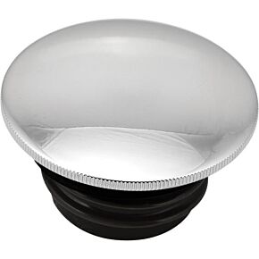 HARDDRIVE Gas Cap Screw-in Smooth Non-vented Chrome `96-20