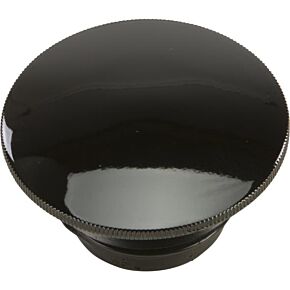 HARDDRIVE Gas Cap Screw-in Smooth Non-vented Gloss Black `96-20