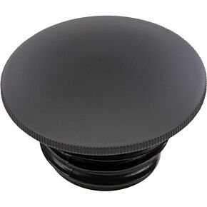 HARDDRIVE Gas Cap Screw-in Smooth Non-vented Matte Black `96-20