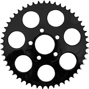 HARDDRIVE Gloss Black Rear Sprocket 49t Dished Big Twin 00-13