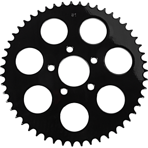 HARDDRIVE Gloss Black Rear Sprocket 51t Big Twin 00-13