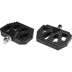 HARDDRIVE Gripmax Passenger Boards Black Clevis Peg Mount