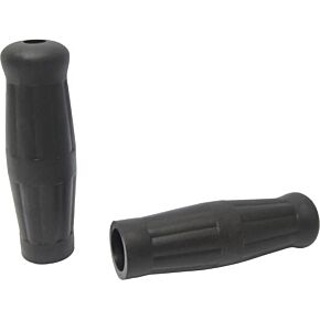 HARDDRIVE Grips Old School Black W/o Throttle Sleeve
