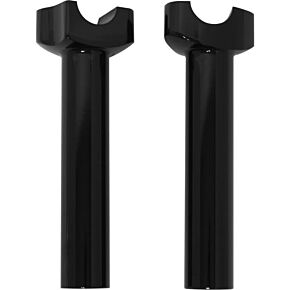 HARDDRIVE H-bar Risers 6-1/2"  Straight Black