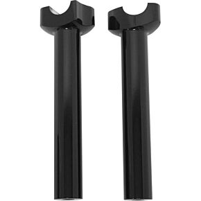 HARDDRIVE H-bar Risers 8-1/2" Straight Black