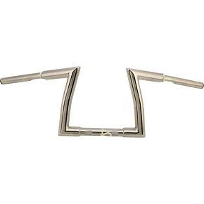 HARDDRIVE H-bar Z-bar 1 1/4" Knurl 31.5w 9"rise Chrome