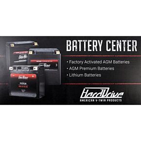 HARDDRIVE Harddrive Battery Rack Sign