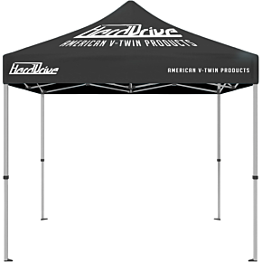 HARDDRIVE Harddrive Canopy 10x10 Tent Black W/ White Logo