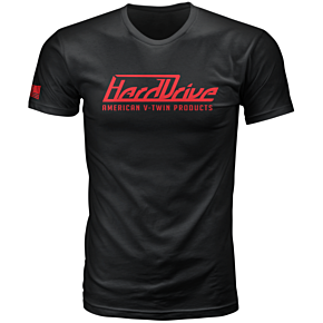 HARDDRIVE Harddrive Tee Black/red Lg