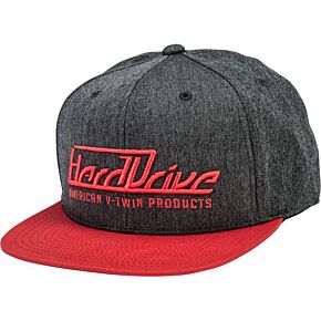 HARDDRIVE Hat Black/red