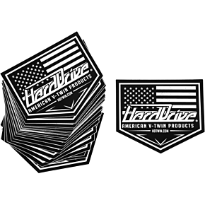 HARDDRIVE Hd Die-cut Handout Sticker 25/pk